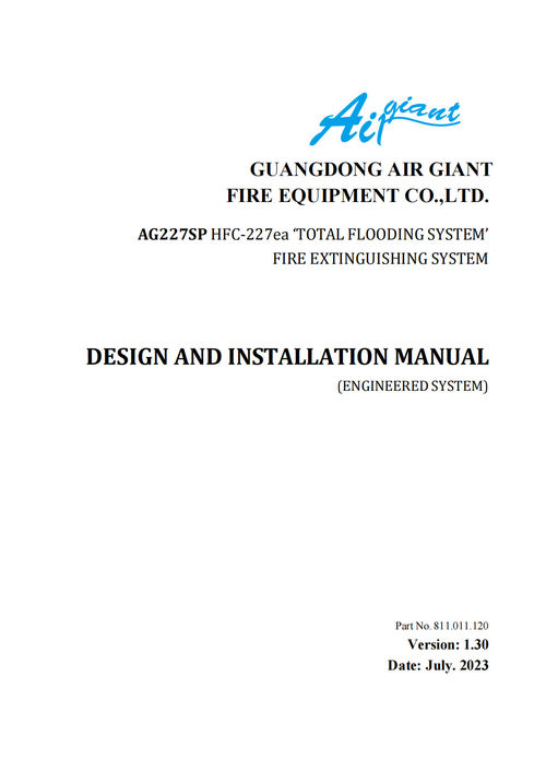 último caso de la compañía sobre Manual del producto de Air Giant UL
