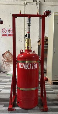 Calidad  40L Enclosed Flooding Novec 1230 Fire Suppression System Without Pollution For Storage Room Fábrica