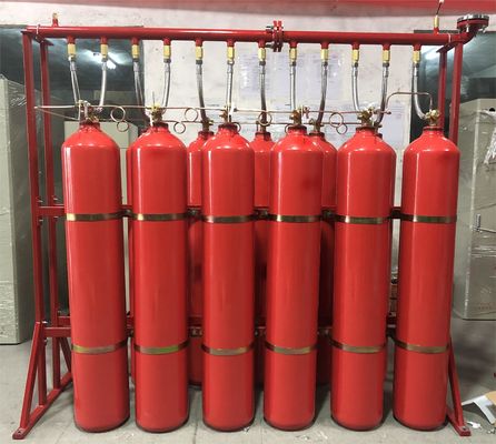 Calidad  Enclosed Flooding Pipe Network Fixed CO2 Fire Extinguishing System Fábrica