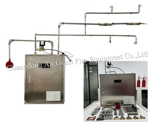 Calidad  Fully Automatic Kitchen Fire Suppression System Fábrica