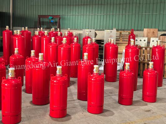 Calidad  High-quality FM200 Fire Extinguishing System Cylinder Without Residue For Telecommunication Room Fábrica