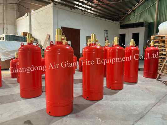 Calidad  FM200 Fire Suppression System Cylinder Without Residue For Library Fábrica