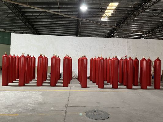 cilindro 70Ltr del dióxido de carbono del sistema de supresión del gas del CO2 60s