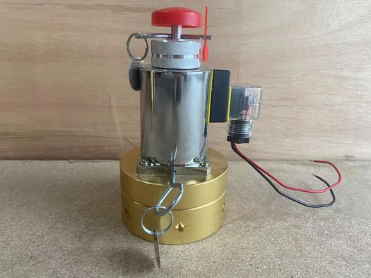 Actuador incluido 90N del solenoide de los accesorios del extintor que inunda FM200