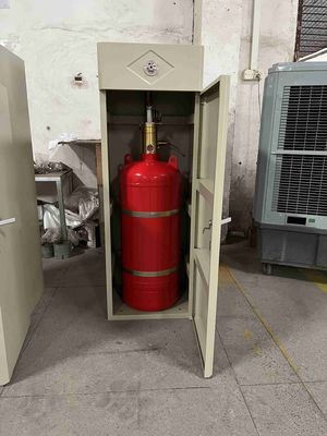 Extinción de incendios del agente limpio 120Ltr 150Ltr 180Ltr del sistema Fm200 de Fm del gabinete