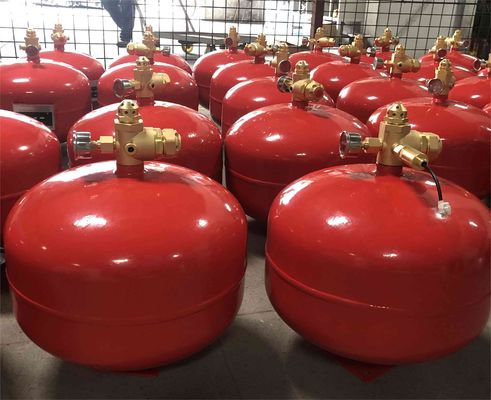cilindro del sistema de extinción de 1.6Mpa FM 200 sin el residuo para el sitio de la batería