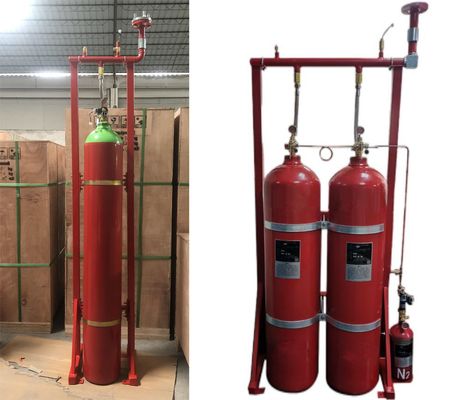 IG55 sistema de supresión incluido del sistema que inunda Argonite 140L