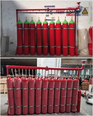 Extinción de incendios del litro de Sistema 80 del gas del nitrógeno IG100 Inergen