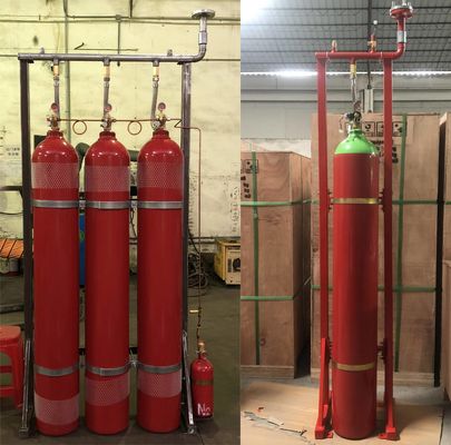 Sistema extintor 20MPa 30MPa del gas inerte del nitrógeno IG100