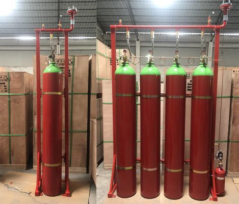 De Inergen IG541 de sistema 22.37kg 33.56kg del gas inerte extinción de incendios