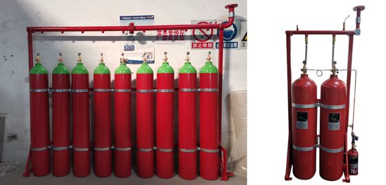 De Inergen Ig541 de sistema 20MPa 30MPa del gas inerte extinción de incendios