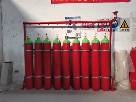 Extinción de incendios de la inundación incluida del sistema del gas inerte de Inergen IG541