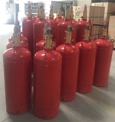 Agente limpio System Welded Cylinder del acero de carbono y de aluminio de Novec
