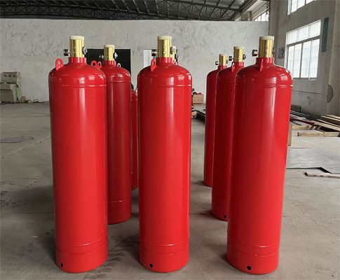 La extinción de incendios de sistema Novec 1230 cilindros provee de gas 4.2MPa en trastero