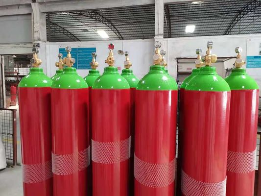 Sistema de supresión incluido del gas de Argonite IG 55 de la inundación en cámara anecoica