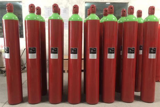 Cilindro 80Ltr 140ltr del sistema de supresión del gas de IG 541 Argonite