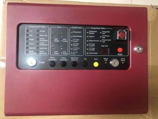 Panel de control la alarma de incendio de los accesorios 50Hz 60Hz del extintor del sistema de gas Fm200