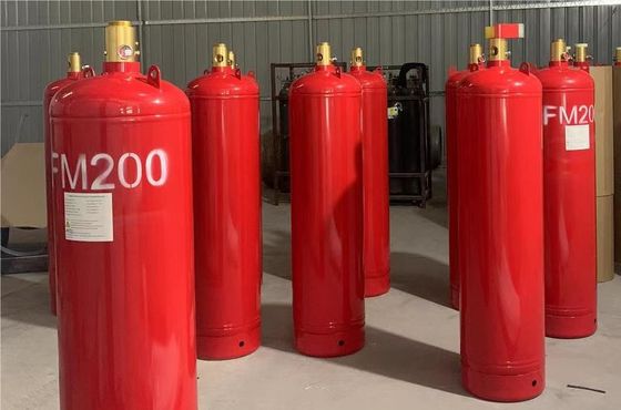 Extinción de incendios incluida de la sala de ordenadores que inunda FM200 en Data Center