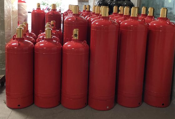 extinción de incendios del sitio del servidor del sistema de gas de 120ltr 150ltr 180ltr FM200