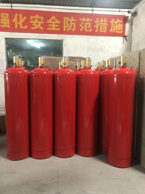 Agente limpio Fire Suppression FM 200 cilindros 100ltr 106ltr 120ltr