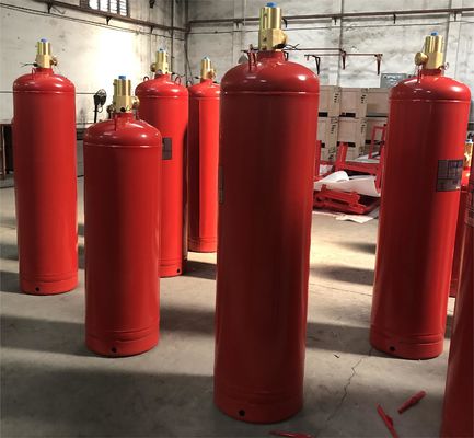Extinción de incendios de Data Center FM 200 cilindros 2.5Mpa 4.2Mpa