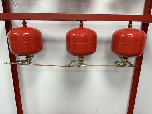 Control de temperatura Sistema de extinción de incendios colgante FM200 sin enlace de contaminación Serie