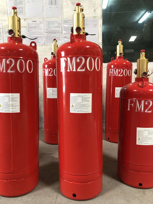 sistema de gas de 106L 120L 147L FM200 FM 200 cilindros en archivo