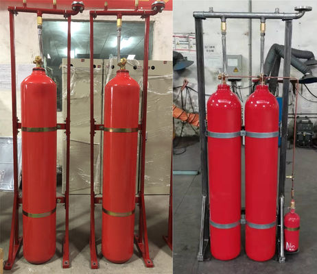 Sistema de supresión automático incluido del gas del fuego del CO2 que inunda 12.4MPa
