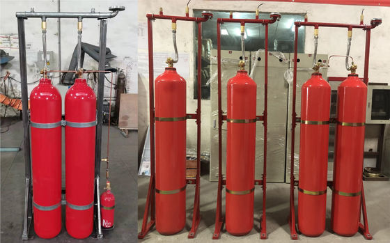 De sistema 70Ltr del CO2 la extinción de incendios fijó el sistema de extinción del CO2 42kg