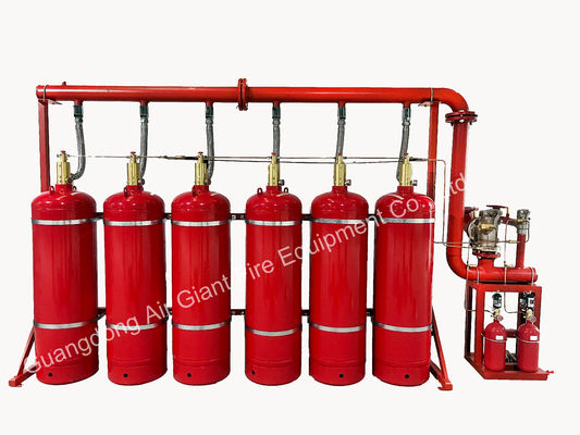 Cafss FK 5-1-12 Sistema de extinción de incendios sin contaminación para la sala UPS