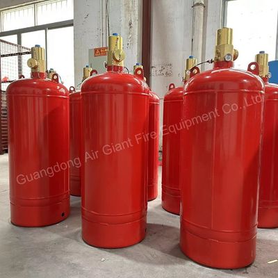 Sistema de extinción de incendios FM200 de 220L para cilindros personalizados amigables con el medio ambiente