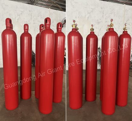Sistema de extinción de incendios con gas inerte de argón IG55 con detección de llama 200-300 Bar a 10-50°C