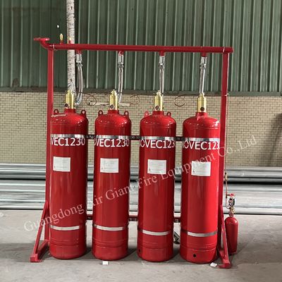 Sistema automático de extinción de incendios Novec1230 sin contaminación