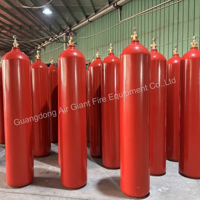 Sistema de extinción de incendios de gas inerte de 150-300 bar de argonita IG100