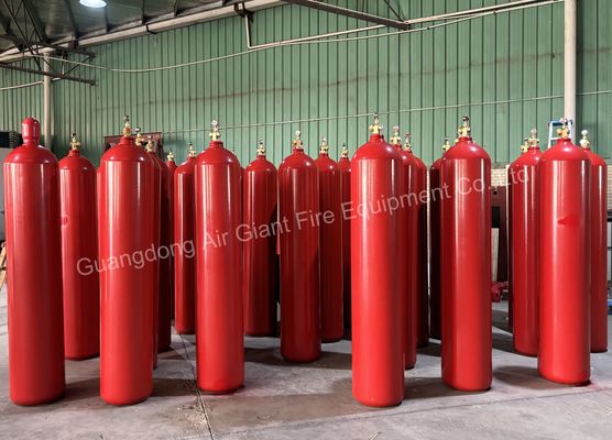 Sistema de extinción de incendios de gas inerte de 150-300 bar Fabricante de cilindros