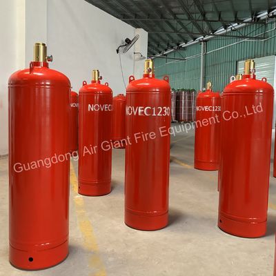 Sistema de extinción de incendios sin contaminación para sala de computadoras