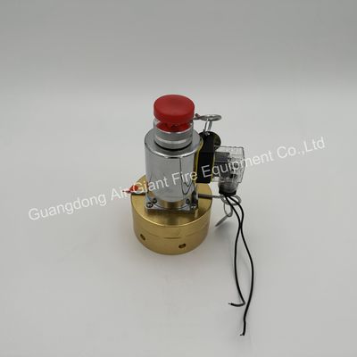 Actuador de solenoides instalado en cilindro para inundaciones cerradas Sistema de supresión de incendios HFC-227ea FM200