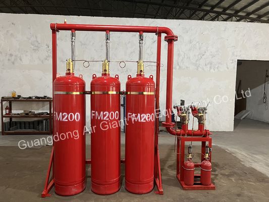 Sistema de extinción de incendios FM200 sin residuos para museos