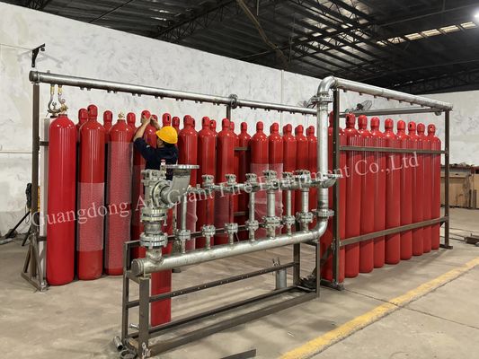 Sistema de extinción de incendios de 15MPa 20MPa 30MPa de argonita IG55