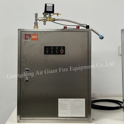 Sistema de extinción de incendios de cocina de tipo electromagnético para uso comercial