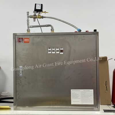 Sistema automático de extinción de incendios de cocina electromagnética inteligente