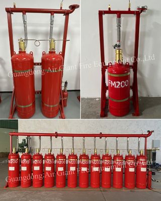 Sistema de extinción de incendios FM200 de alta calidad sin contaminación para museos