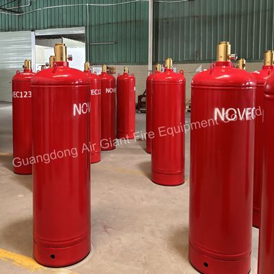 cilindro personalizado del sistema de extinción de incendios no corrosivo Novec1230 sin residuos