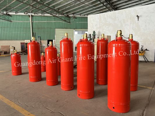 Sistema automático de extinción de incendios FK 5-1-12 cilindro sin contaminación para la sala de computadoras