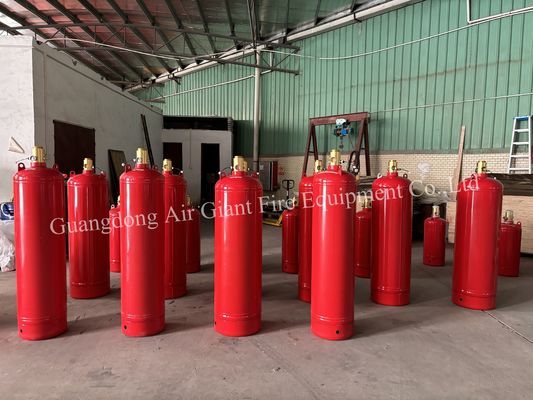 Sistema automático de extinción de incendios FK 5-1-12 sin contaminación
