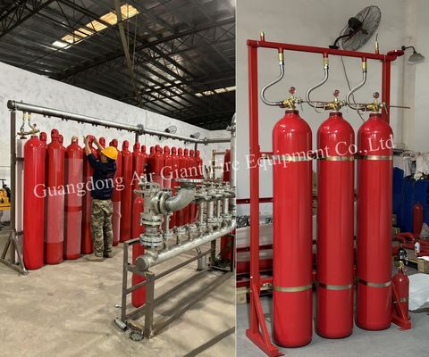 IG55 Sistema de extinción rápida de incendios para instalaciones eléctricas