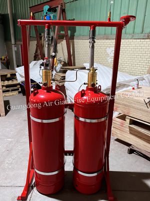 Sistema de extinción de incendios FM200 respetuoso con el medio ambiente sin residuos para la sala UPS