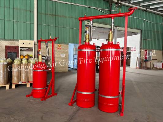 Sistema de gas FM200 sin contaminación para la sala de UPS